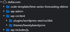 Only parent theme is loaded.