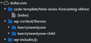 Now both parent and child themes are loaded.